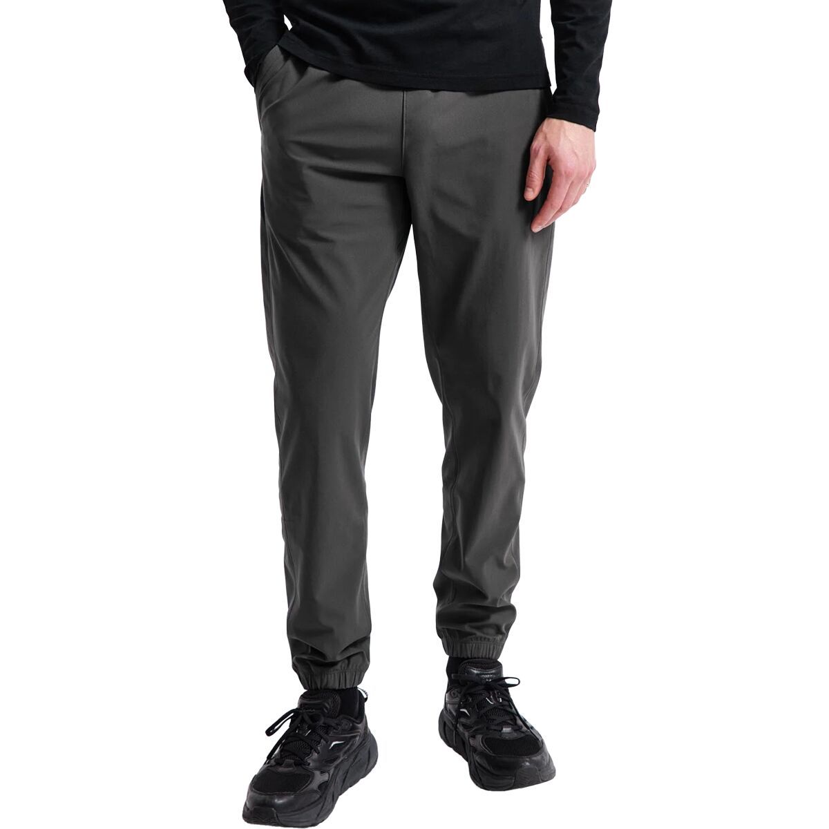 Image of Reigning Champ Stretch Warp Knit Coach's Standard Jogger - Men's Carbon, XXL