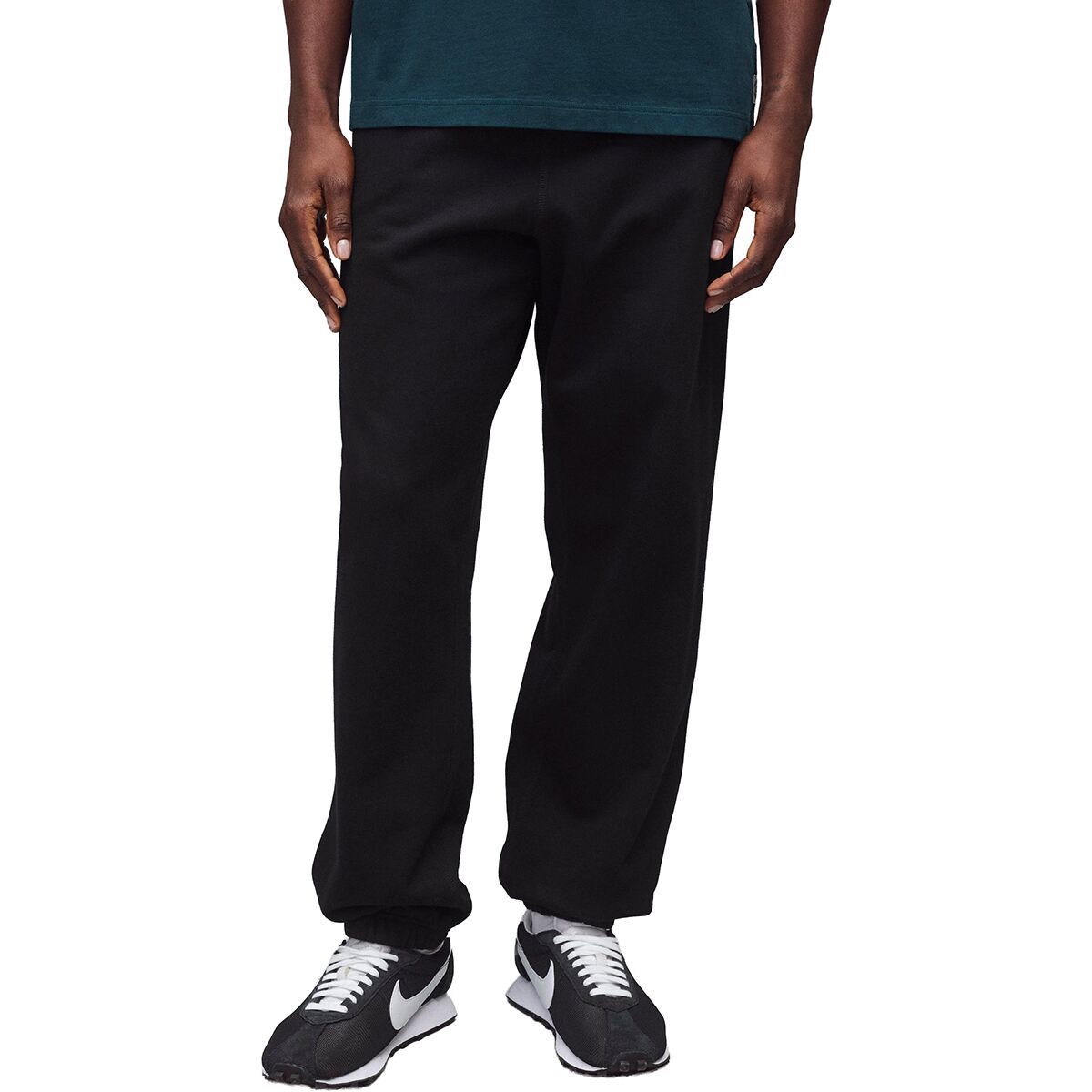 Image of Reigning Champ Midweight Terry Cuffed Relaxed Sweatpant - Men's Black, L