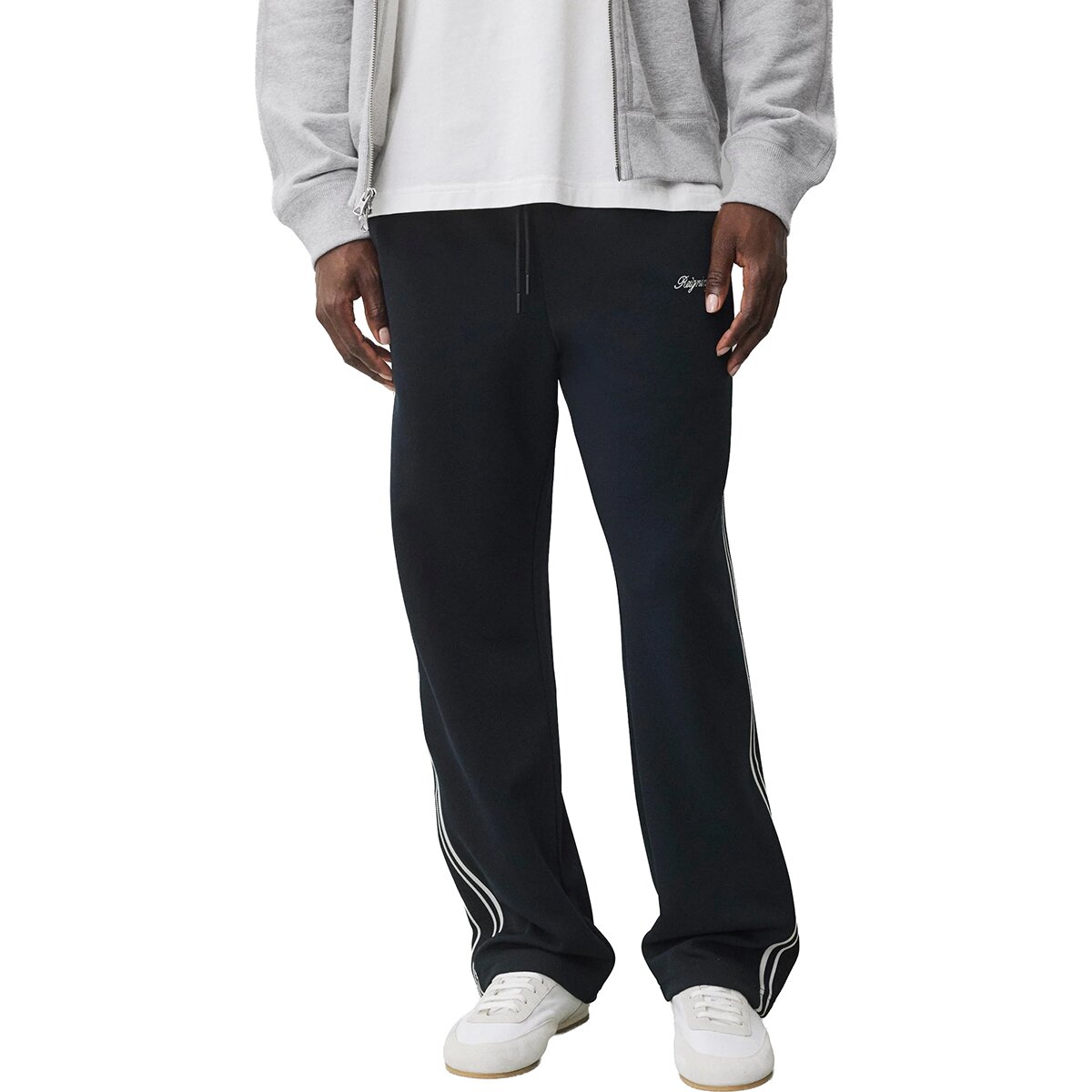 Image of Reigning Champ Poly Pique Campo Standard Track Pant - Men's Navy, XXL