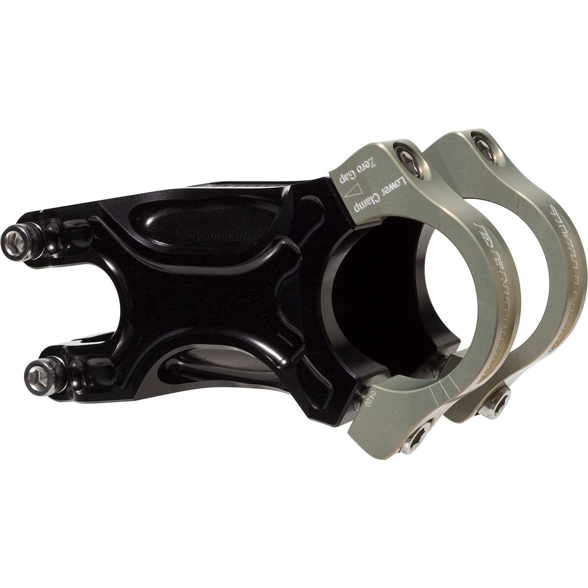 Image of Renthal Apex Stem Black/Gold, 50mm