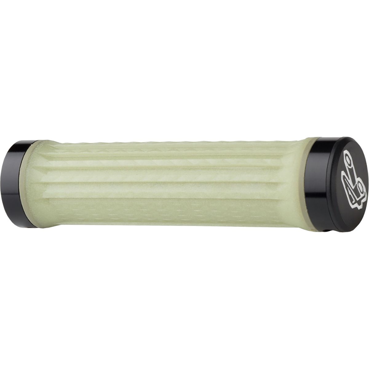 Image of Renthal Traction Lock-On Grips Translucent, Kevlar