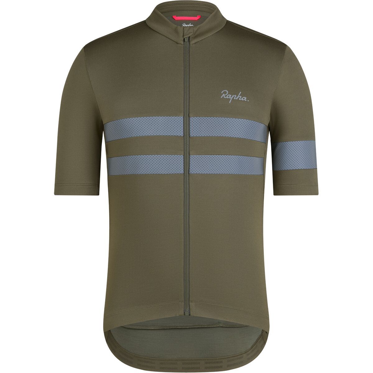 Image of Rapha Brevet Jersey - Men's Kalamata/Silver Reflective, S