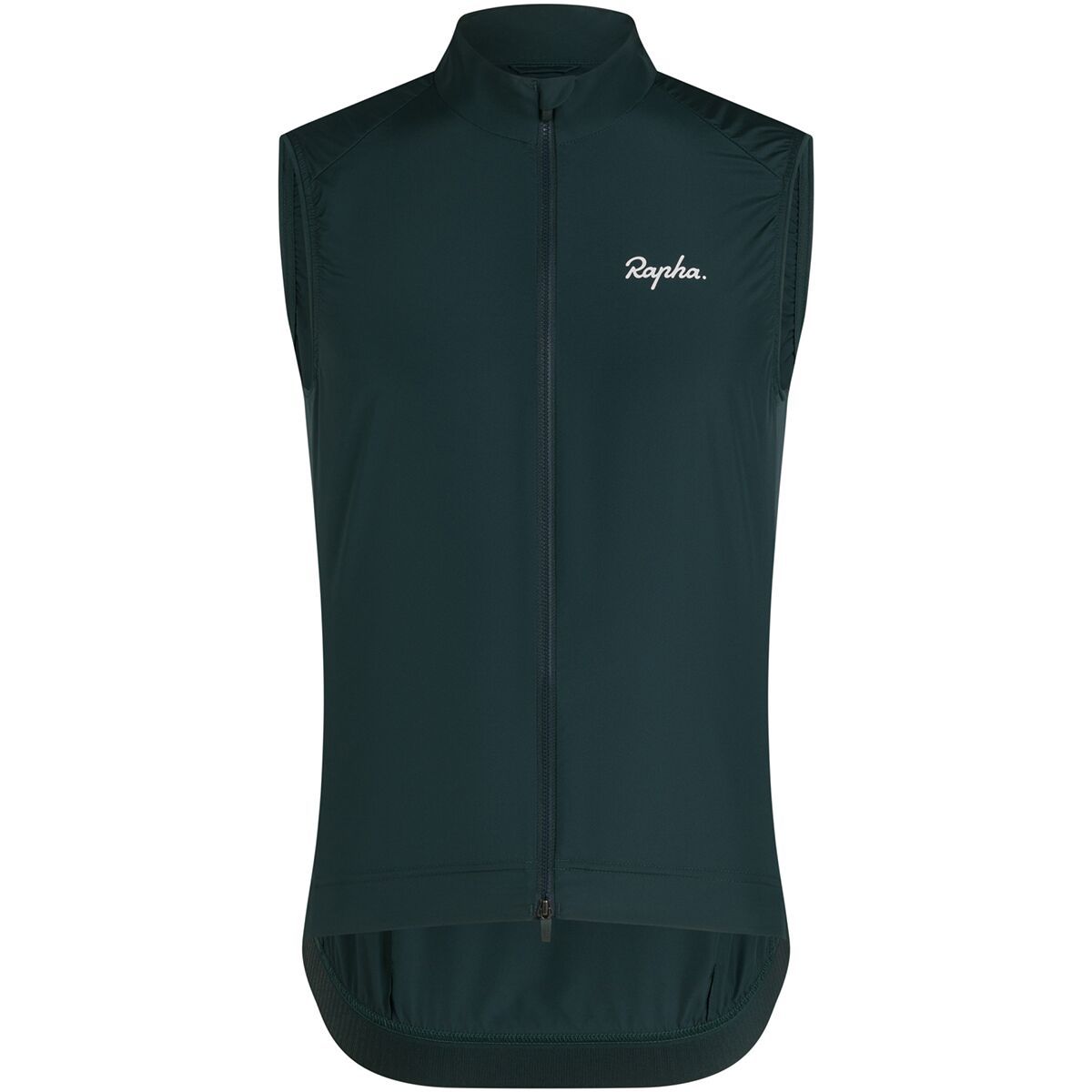 Image of Rapha Core Gilet Vest - Men's Forest Green/White, L