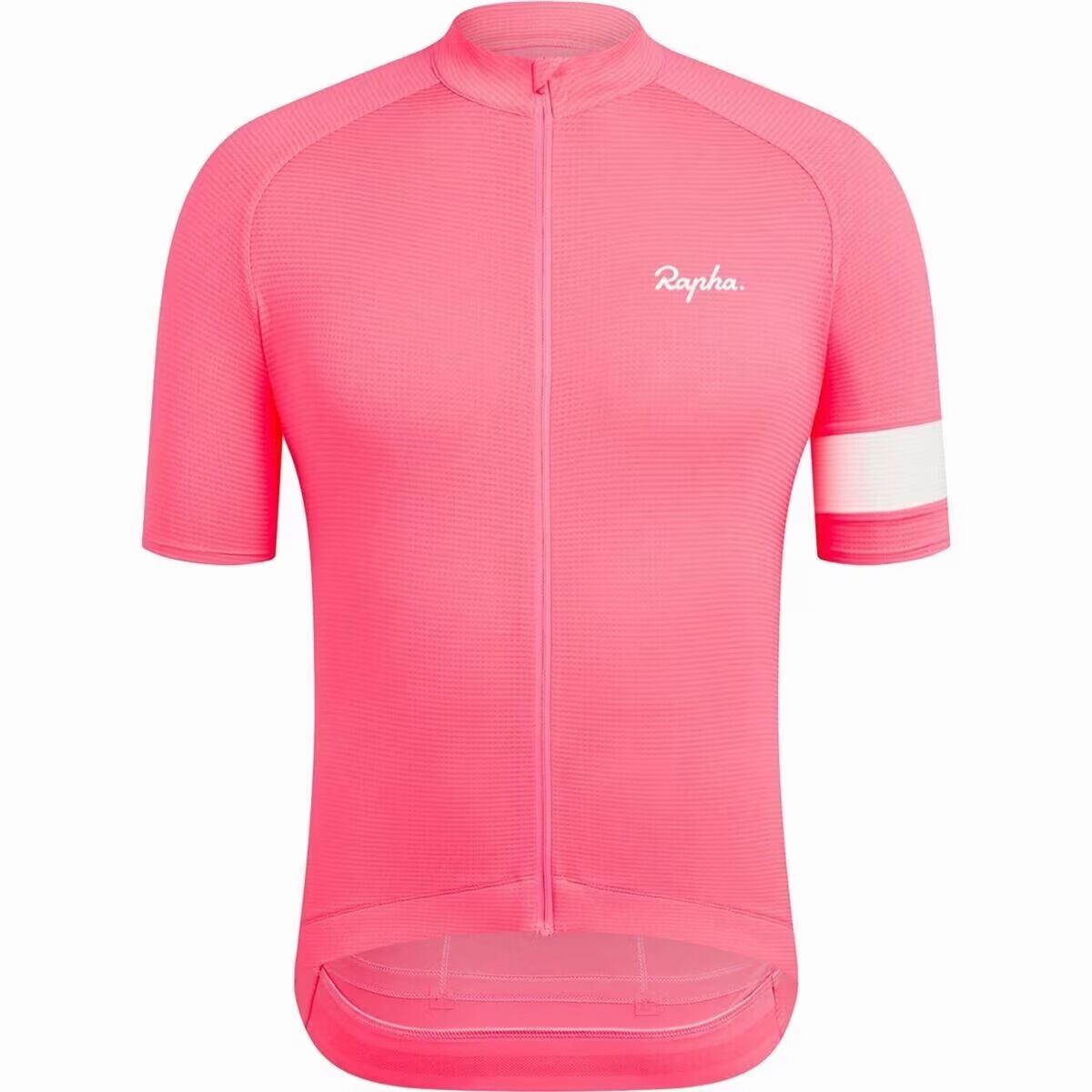 Image of Rapha Core Lightweight Jersey - Men's High-Vis Pink, S