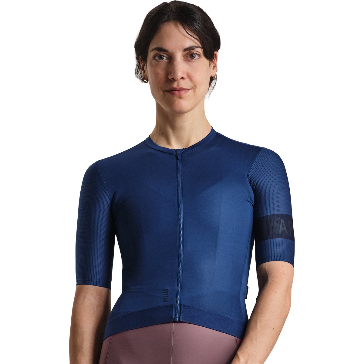 Image of Rapha Pro Team Jersey - Women's Fossil Blue/Marine Blue, L