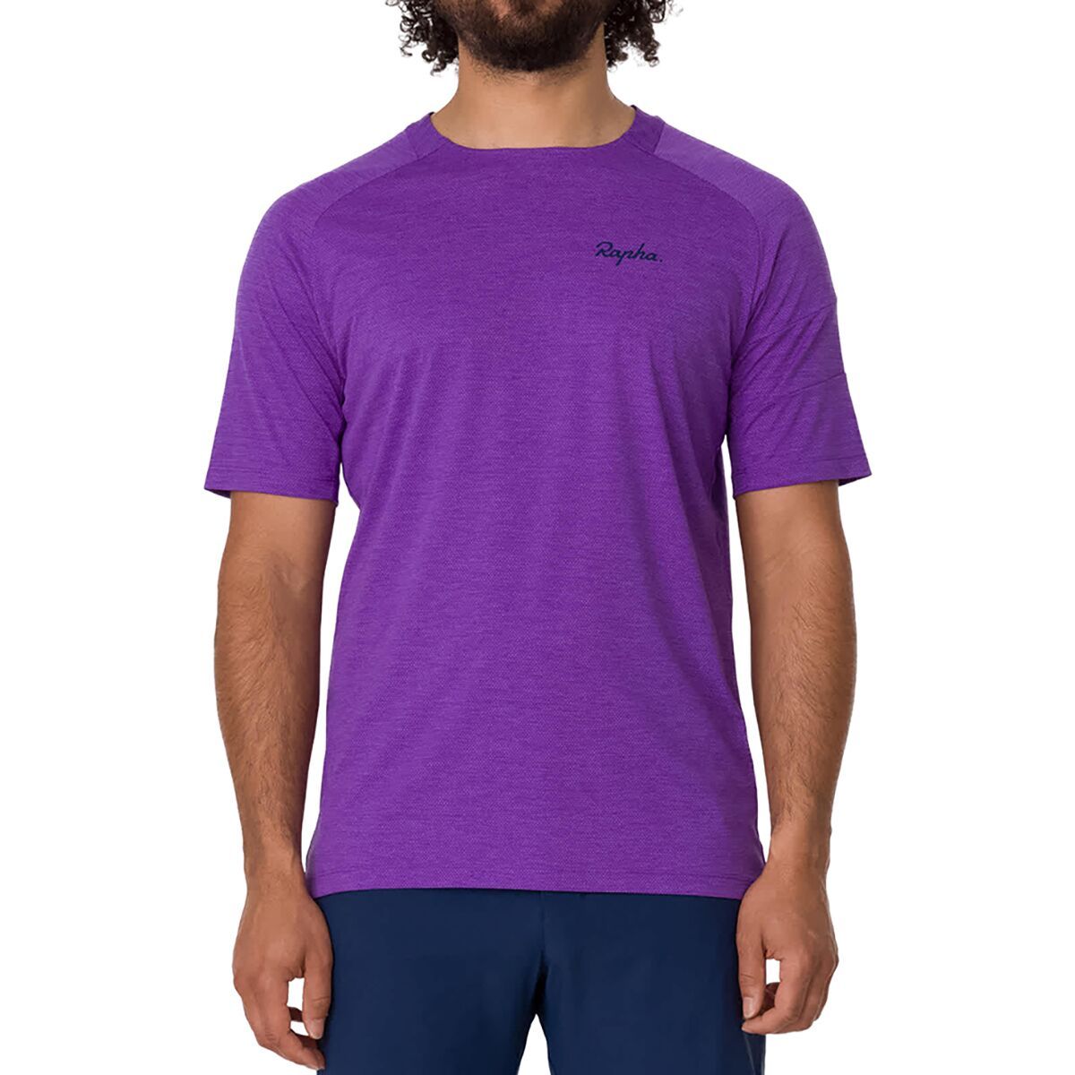 Image of Rapha Trail Technical T-Shirt - Men's Pansy/Dress Blues, L