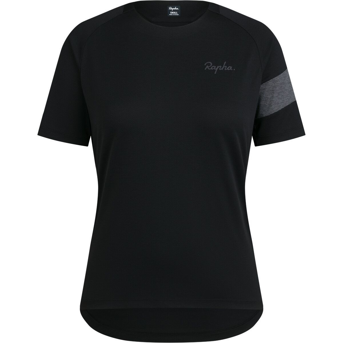 Image of Rapha Trail Technical T-Shirt - Women's Black/Grey, L