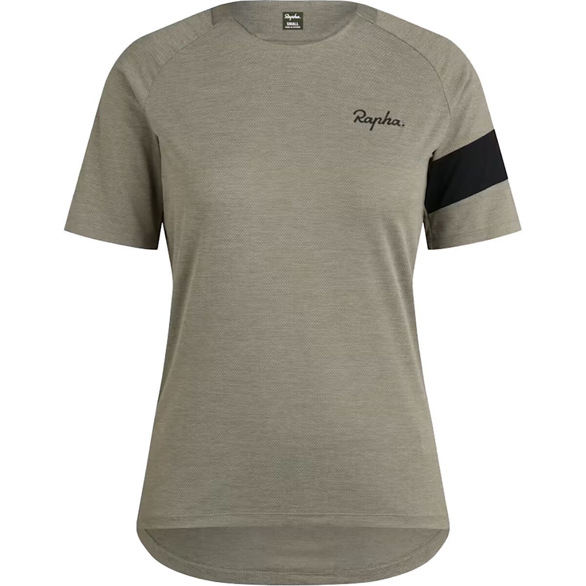 Image of Rapha Trail Technical T-Shirt - Women's Khaki/Black, S