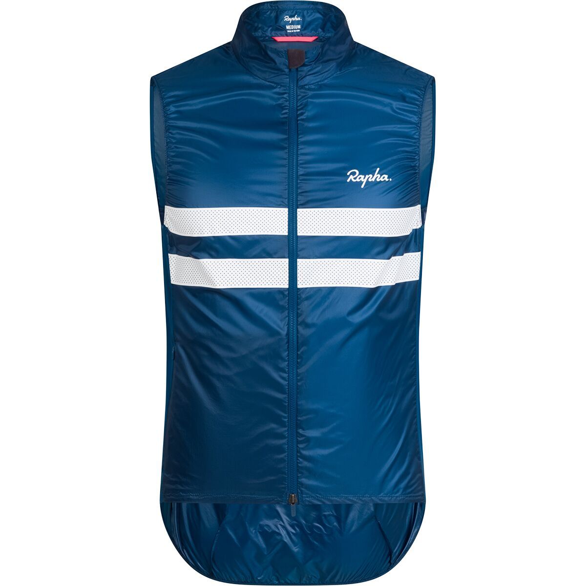 Image of Rapha Brevet Gilet - Men's Jewelled Blue/White, S