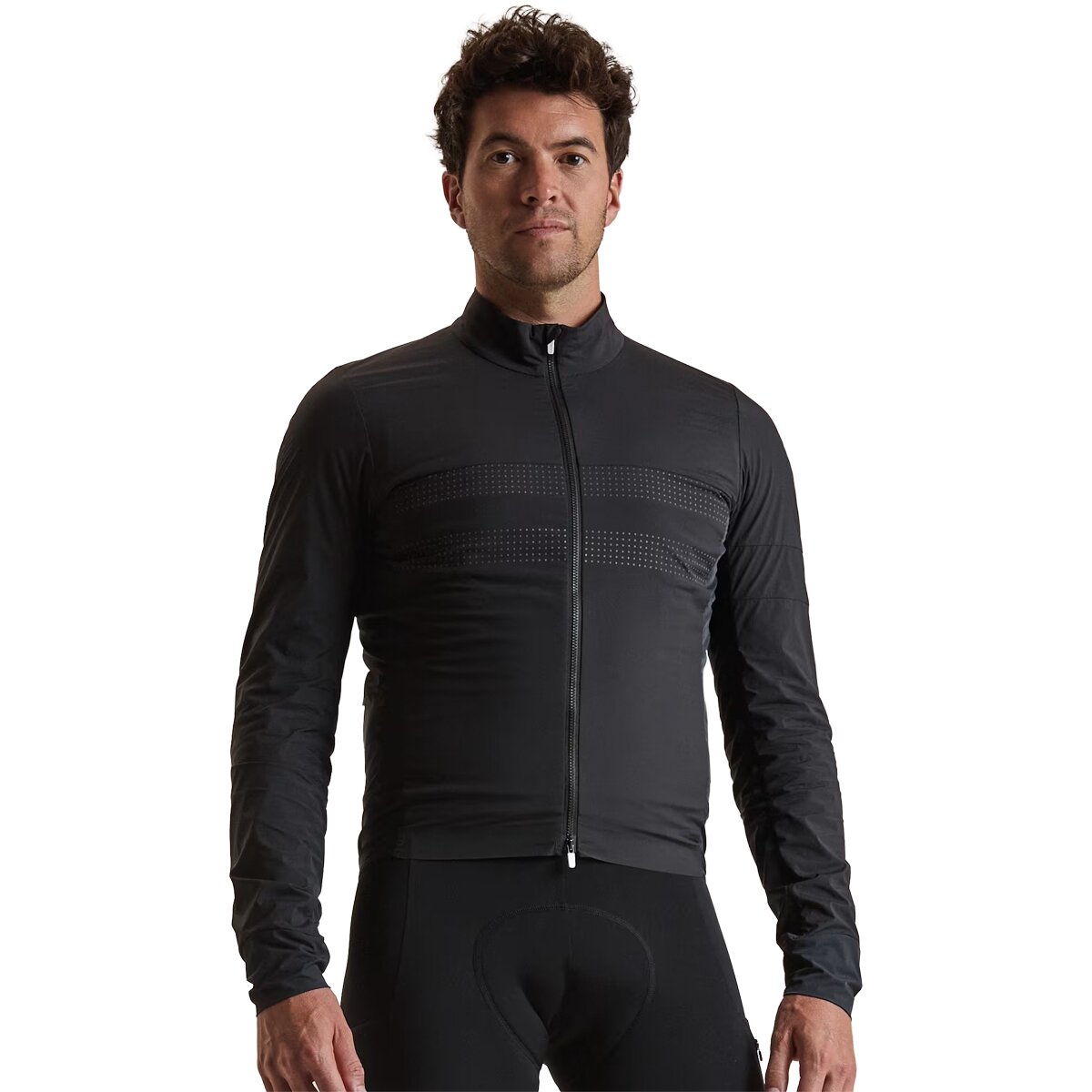 Image of Rapha Brevet Insulated Jacket - Men's Black/Black, M