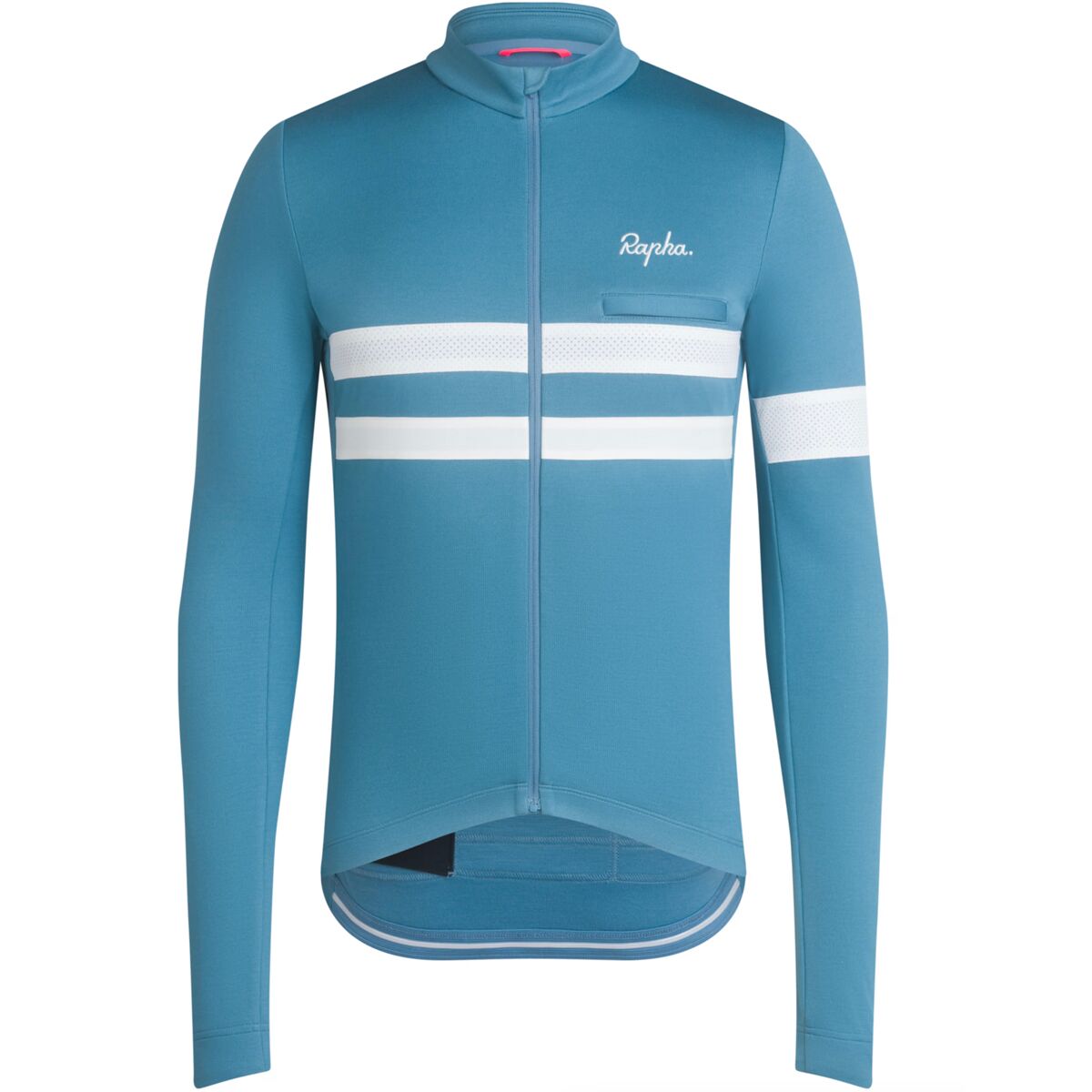 Rapha Rapha Brevet Long-Sleeve Jersey - Men's Dark Khaki/White, M