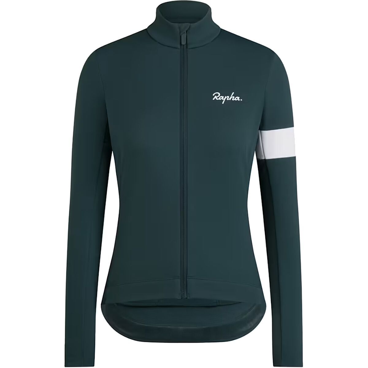 Image of Rapha Core Winter Jacket - Women's Forest Green/White, M