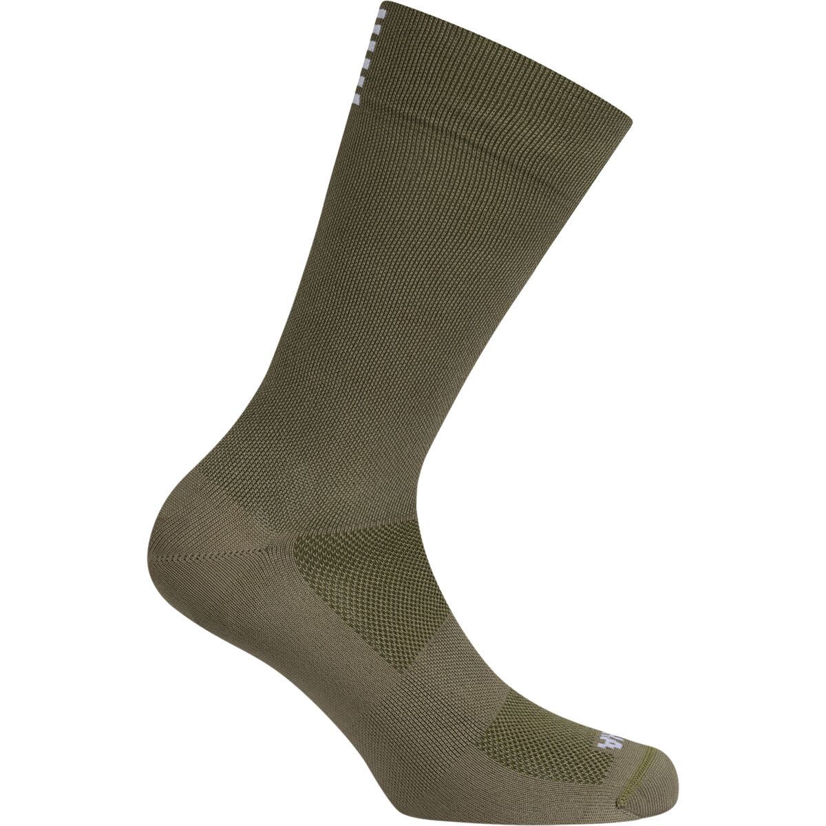 Image of Rapha Pro Team Extra Long Sock Kalamata/Basic White, S