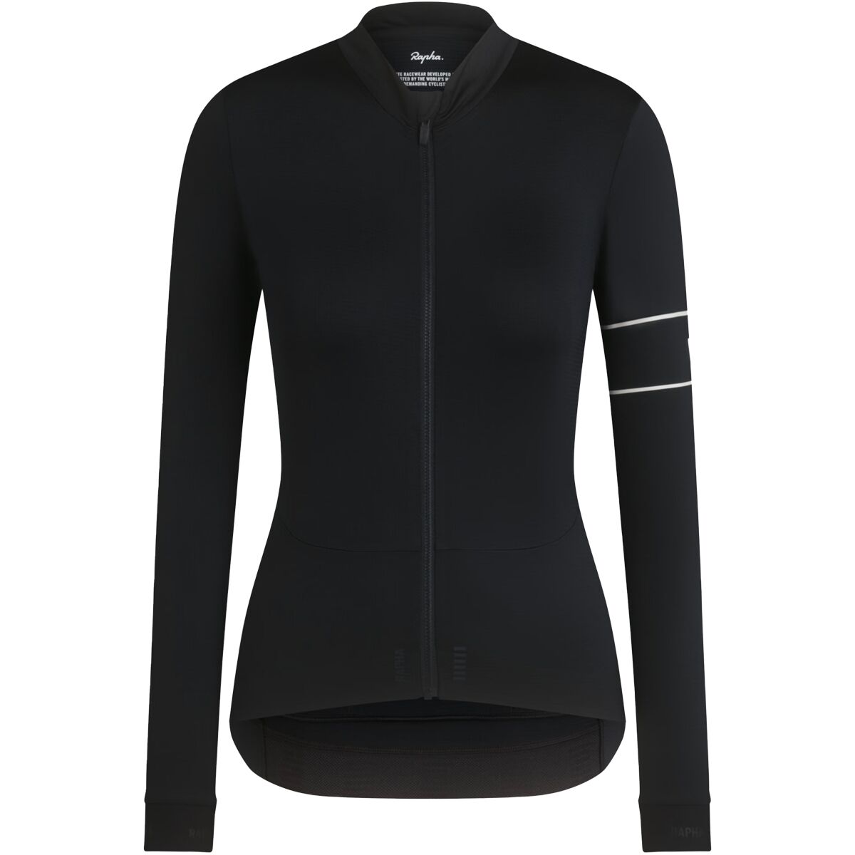 Rapha Rapha Pro Team Long-Sleeve Thermal Jersey - Women's Black/White, L