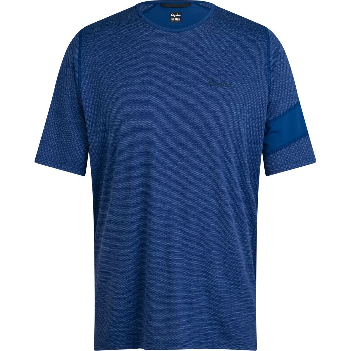 Image of Rapha Trail Lightweight T-Shirt - Men's Navy Peony/Dress Blues, M