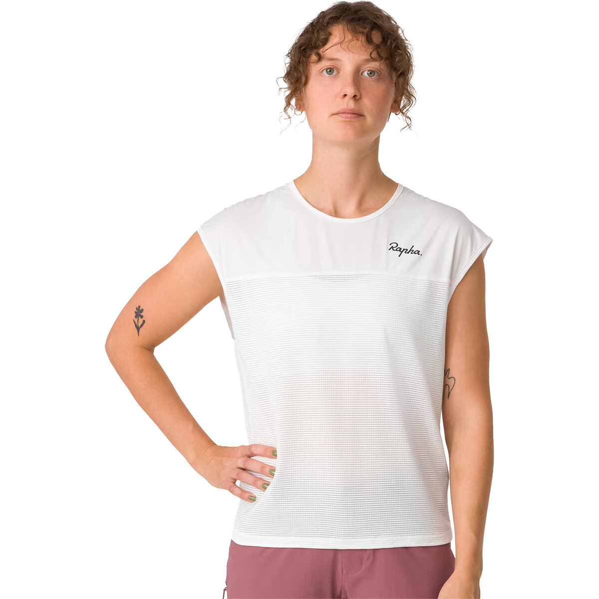 Image of Rapha Trail Lightweight Tank - Women's White, S