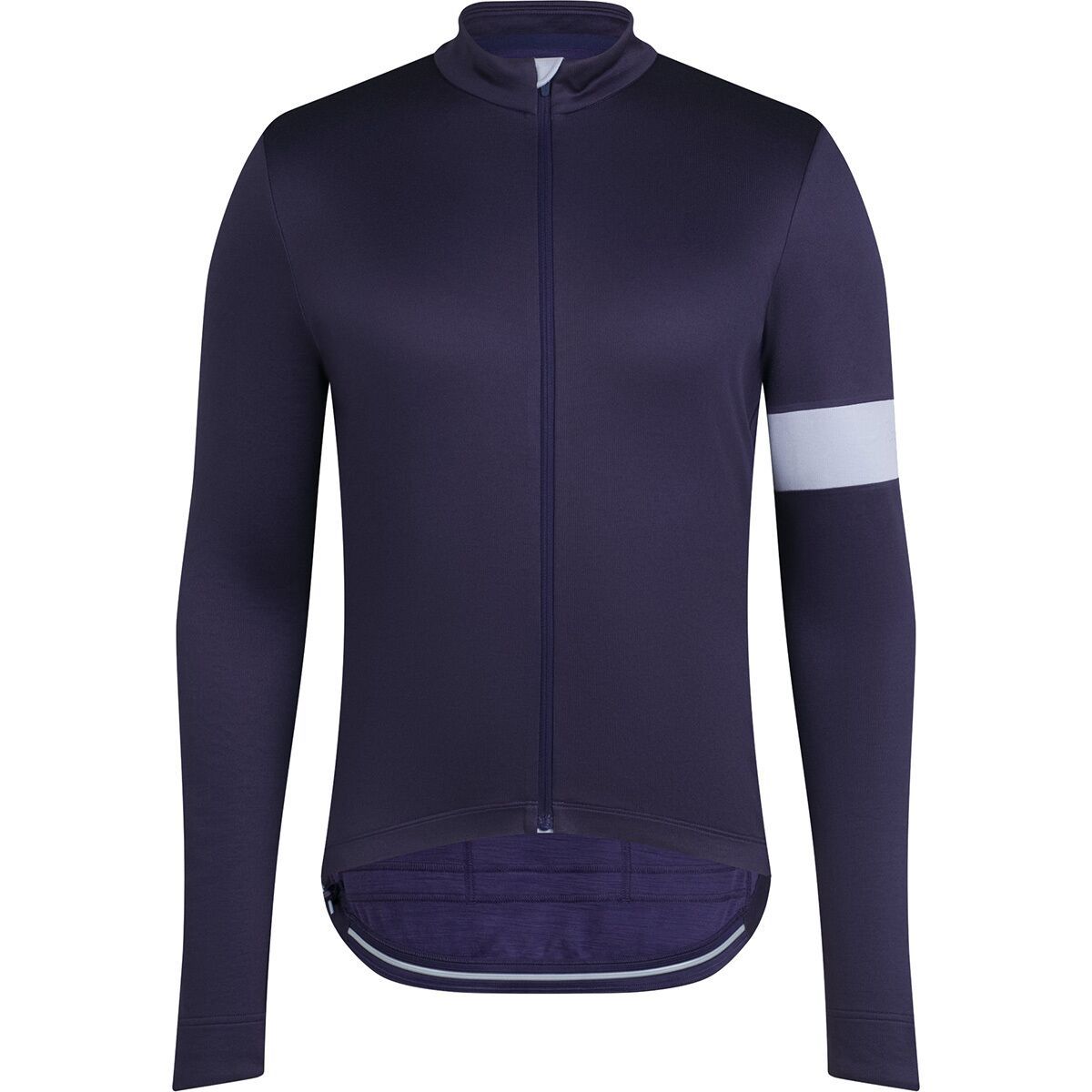 Image of Rapha Classic Long-Sleeve Jersey - Men's Navy Purple/Arctic, M