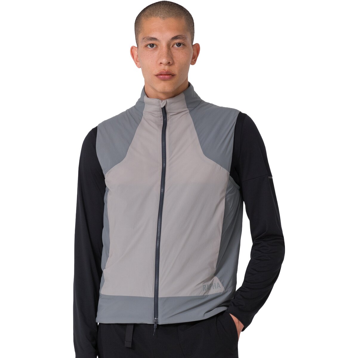 Rapha Explore Insulated Gilet - Men's Sage Grey/Rock, M