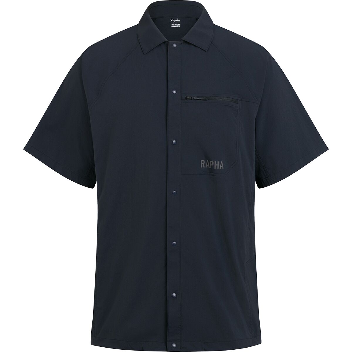 Rapha Rapha Explore Short Sleeve Shirt - Men's Vulcan/Asphalt, M