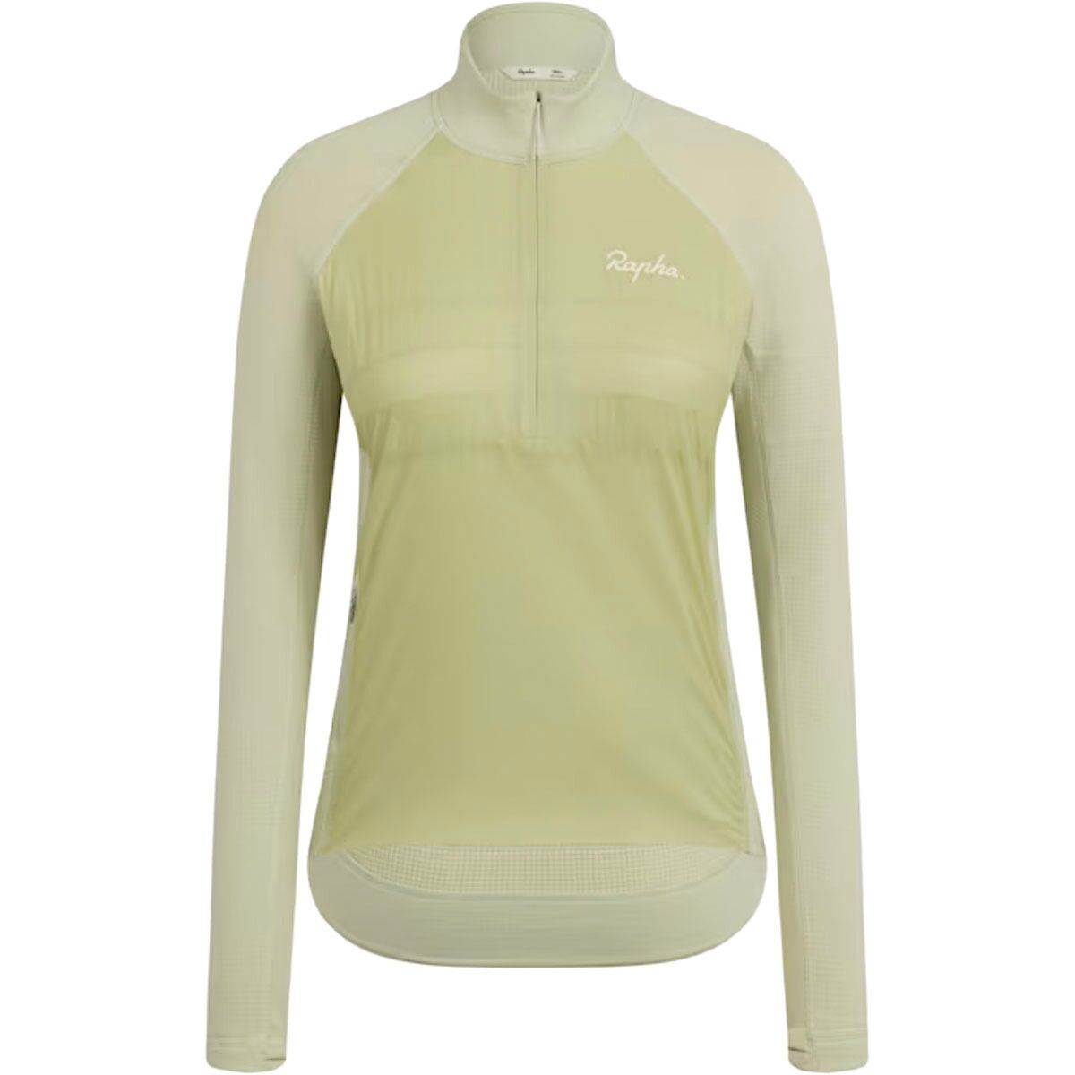 Rapha Rapha Explore Zip Neck Pullover - Women's Lint/Aloe Wash, L