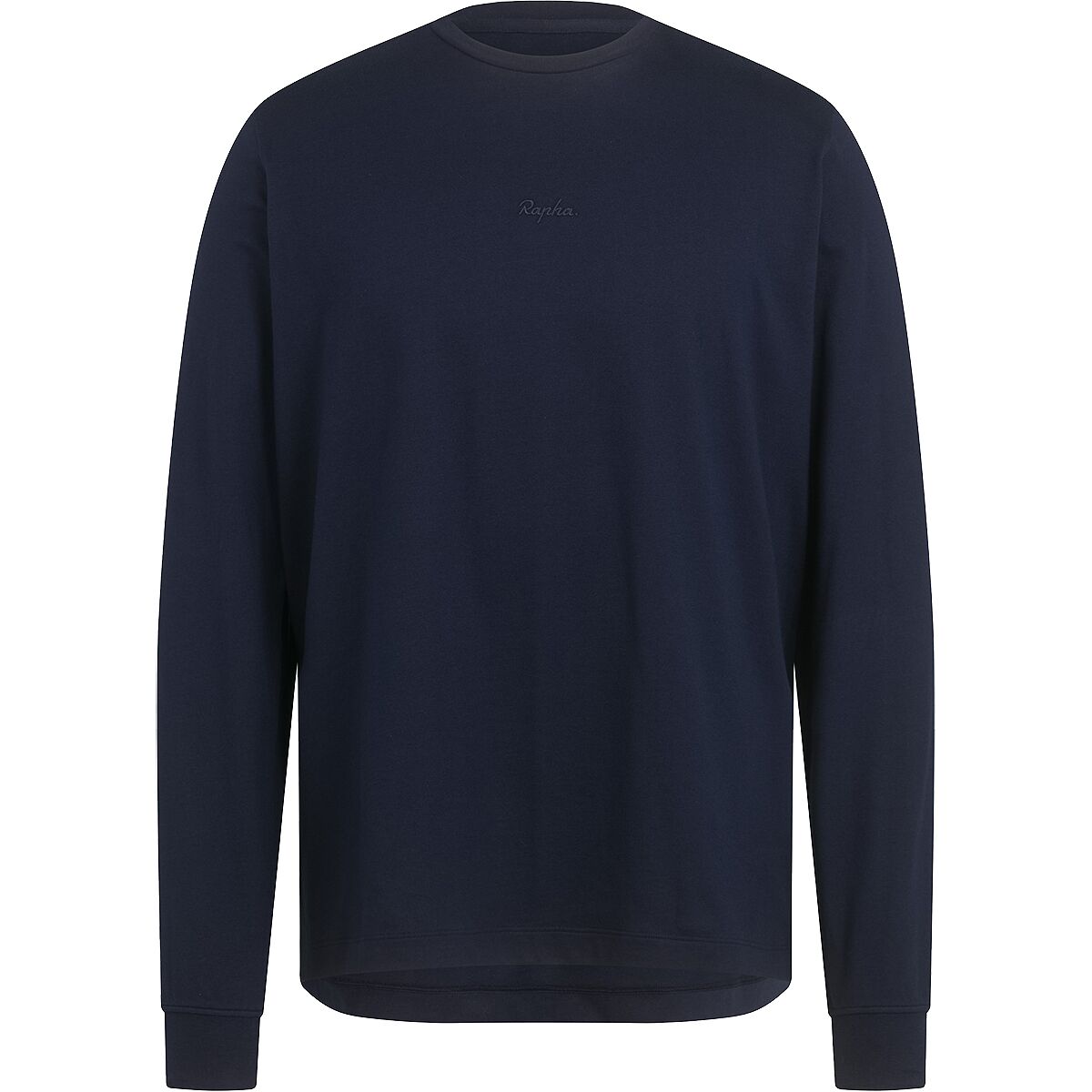 Rapha Long-Sleeve Cotton T-Shirt - Men's Dark Navy/Black, XL
