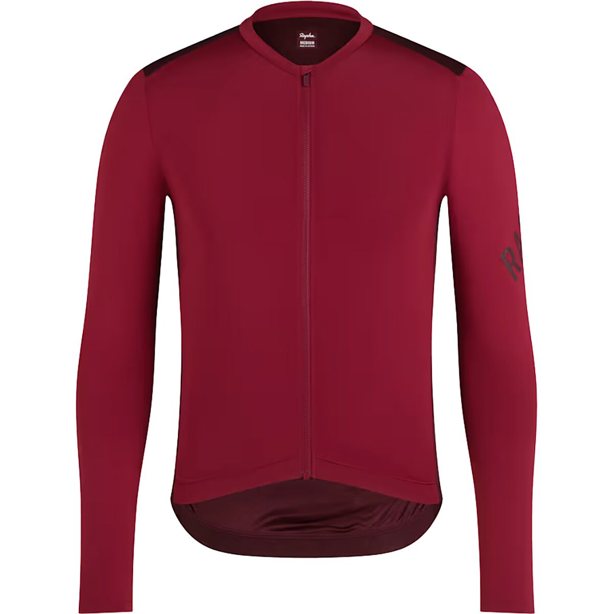 Image of Rapha Pro Team Long-Sleeve Jersey - Men's Burgundy/Port, L