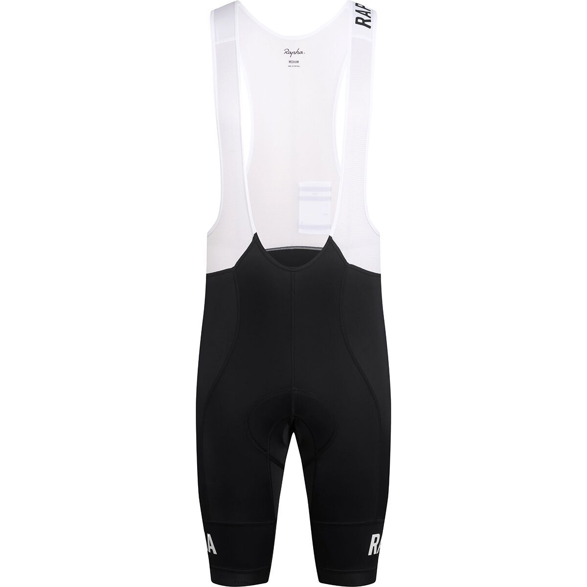 Image of Rapha Pro Team Training Bib Short - Men's Black/White, M