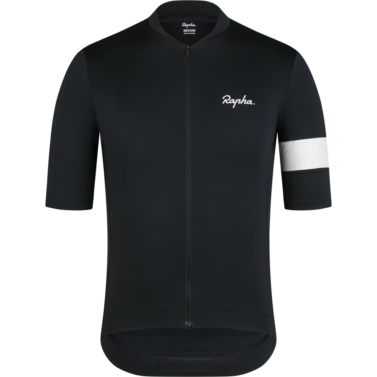 Image of Rapha Core Jersey - Men's Black/White, M