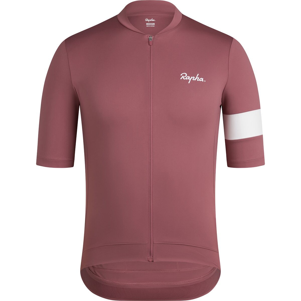 Image of Rapha Core Jersey - Men's Rose Brown/White, S