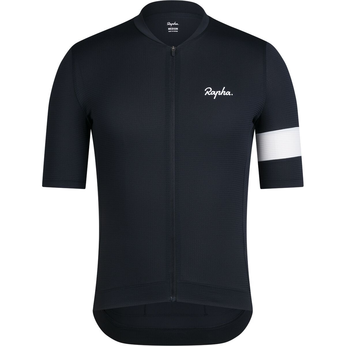 Image of Rapha Core Lightweight Jersey - Men's Black/White, XXL