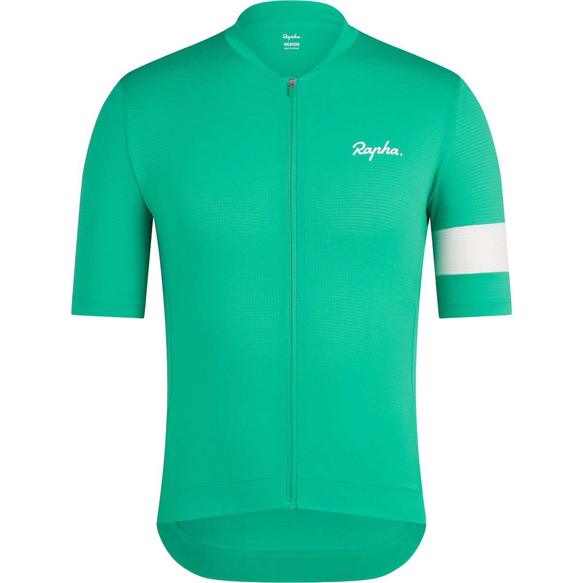 Image of Rapha Core Lightweight Jersey - Men's Fresh Green/White, L