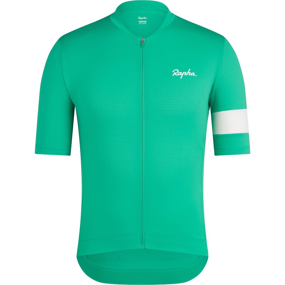 Image of Rapha Core Lightweight Jersey - Men's Fresh Green/White, S