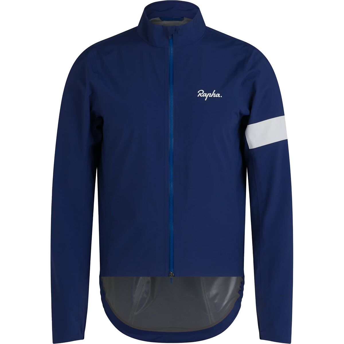 Image of Rapha Core Rain Jacket - Men's Navy/White, S