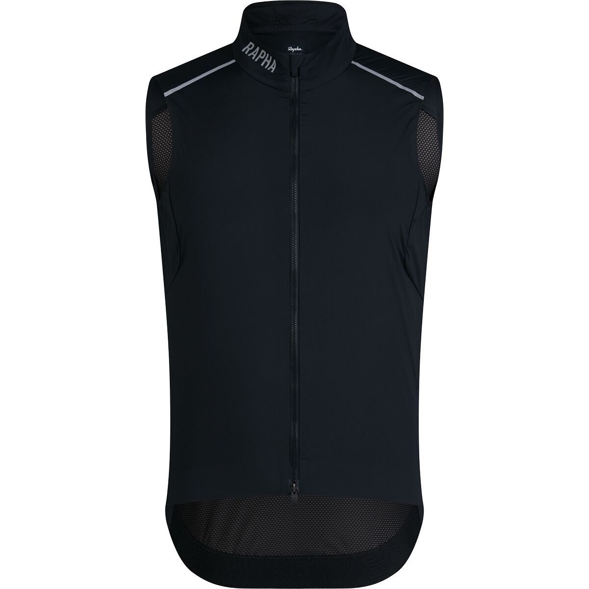 Image of Rapha Pro Team Gilet - Men's Black/Silver, XL