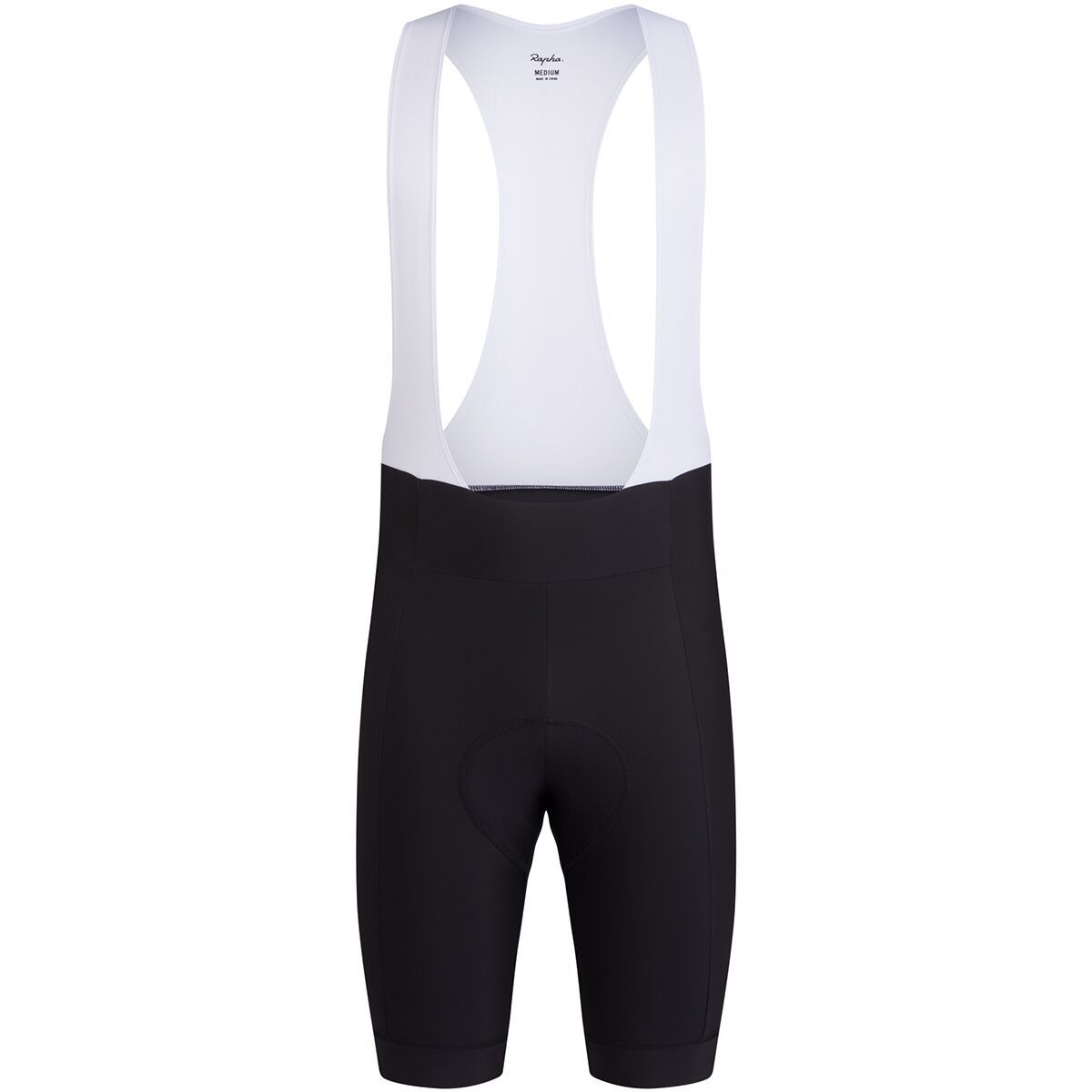 Image of Rapha Core Bib Short - Men's Black/White, XL