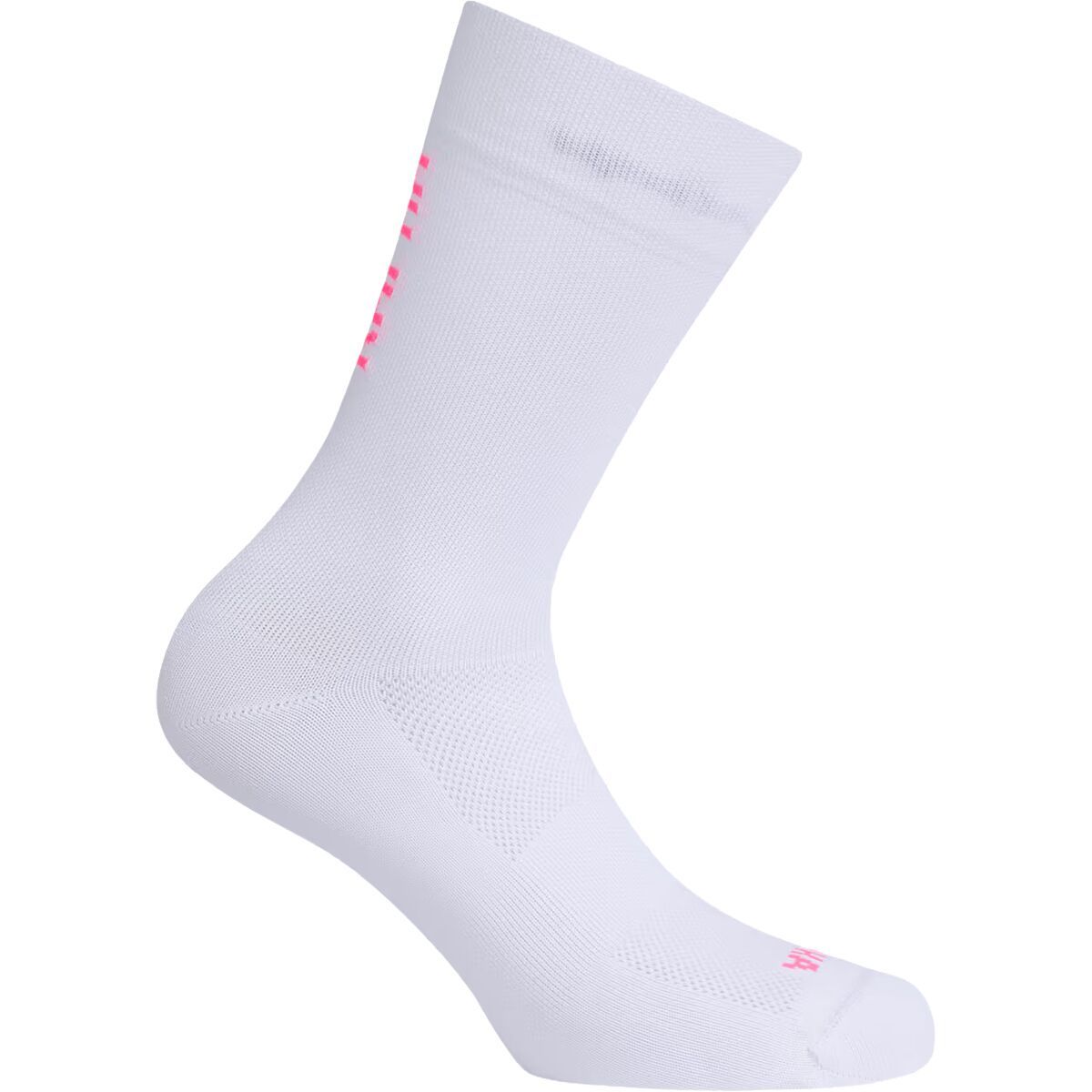 Image of Rapha Pro Team Sock II - Regular White/Hi-Vis Pink, M