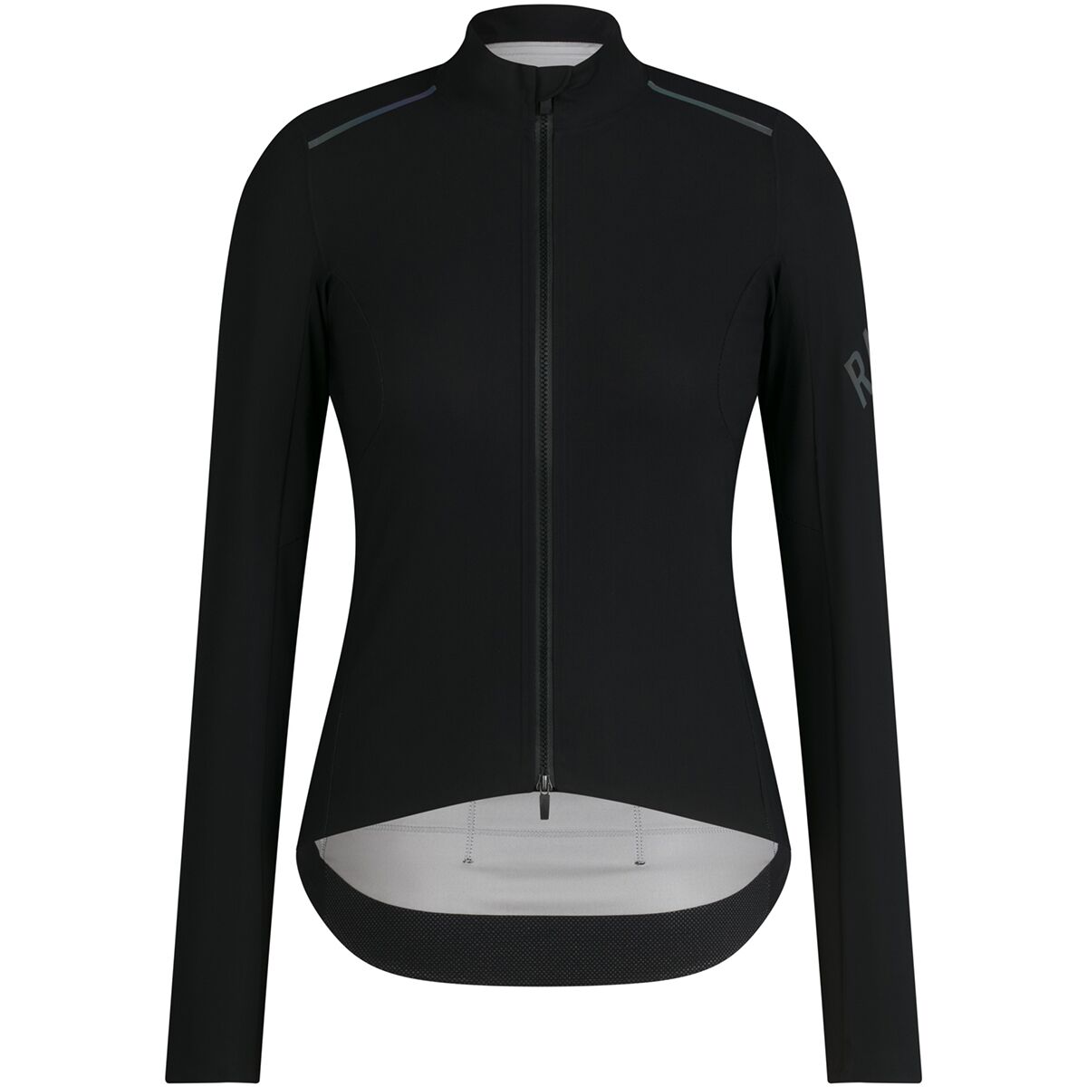 Image of Rapha Pro Team Long Sleeve Shadow Jersey - Women's Black/White, M
