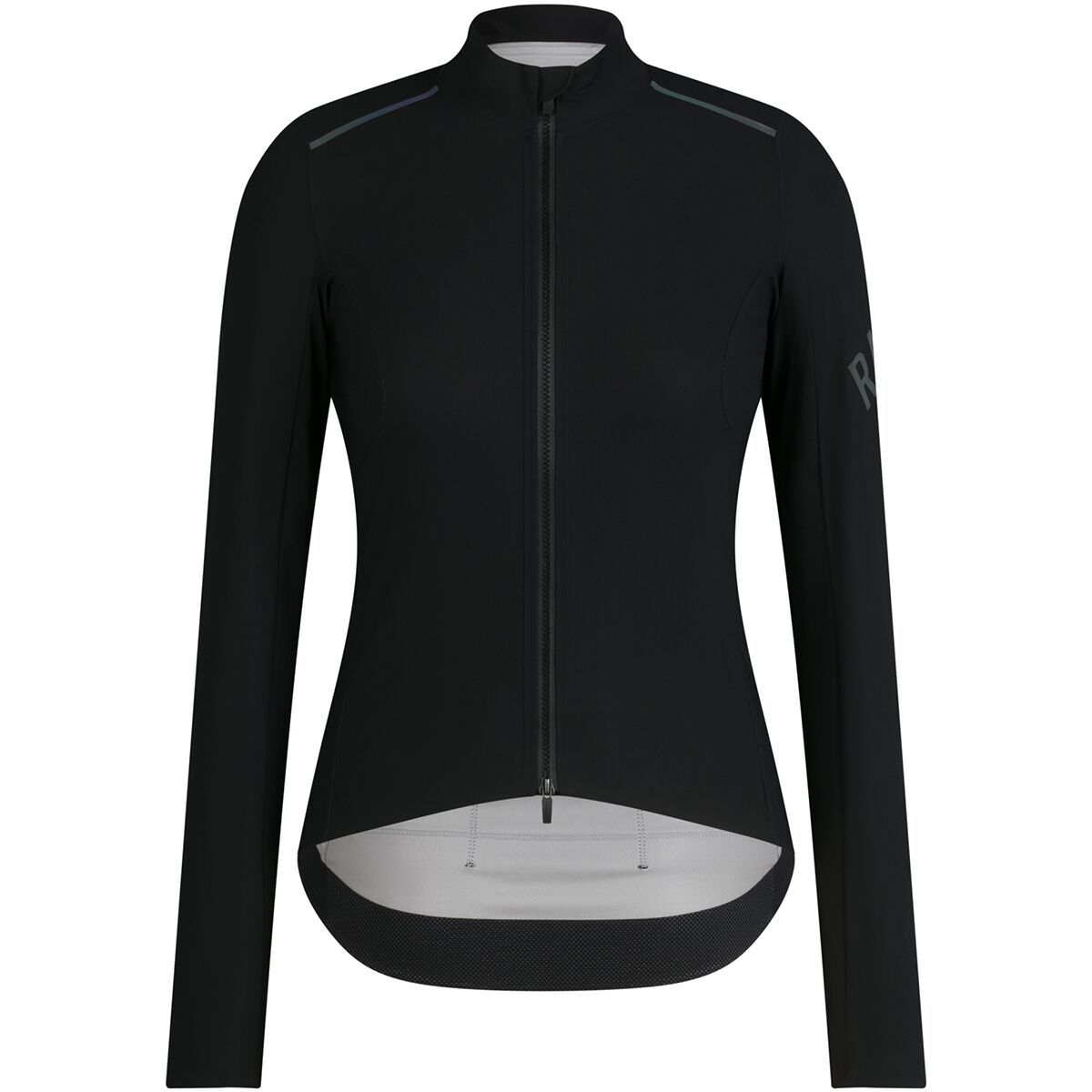 Image of Rapha Pro Team Long Sleeve Shadow Jersey - Women's Black/White, L