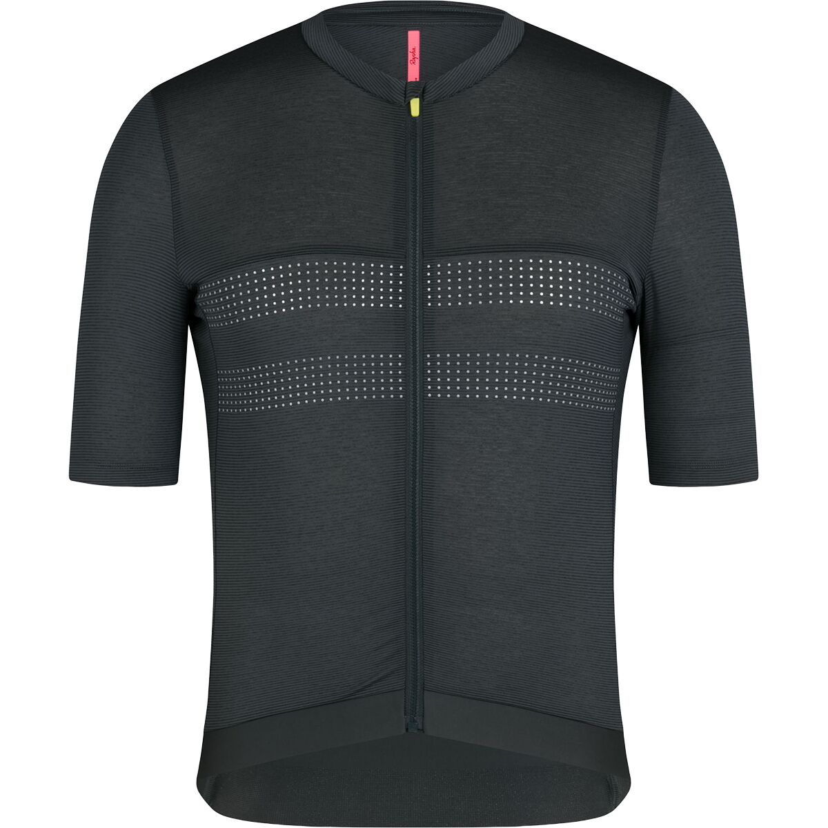 Image of Rapha Brevet Lightweight Jersey III - Men's Dark Forest/Chartreuse, M