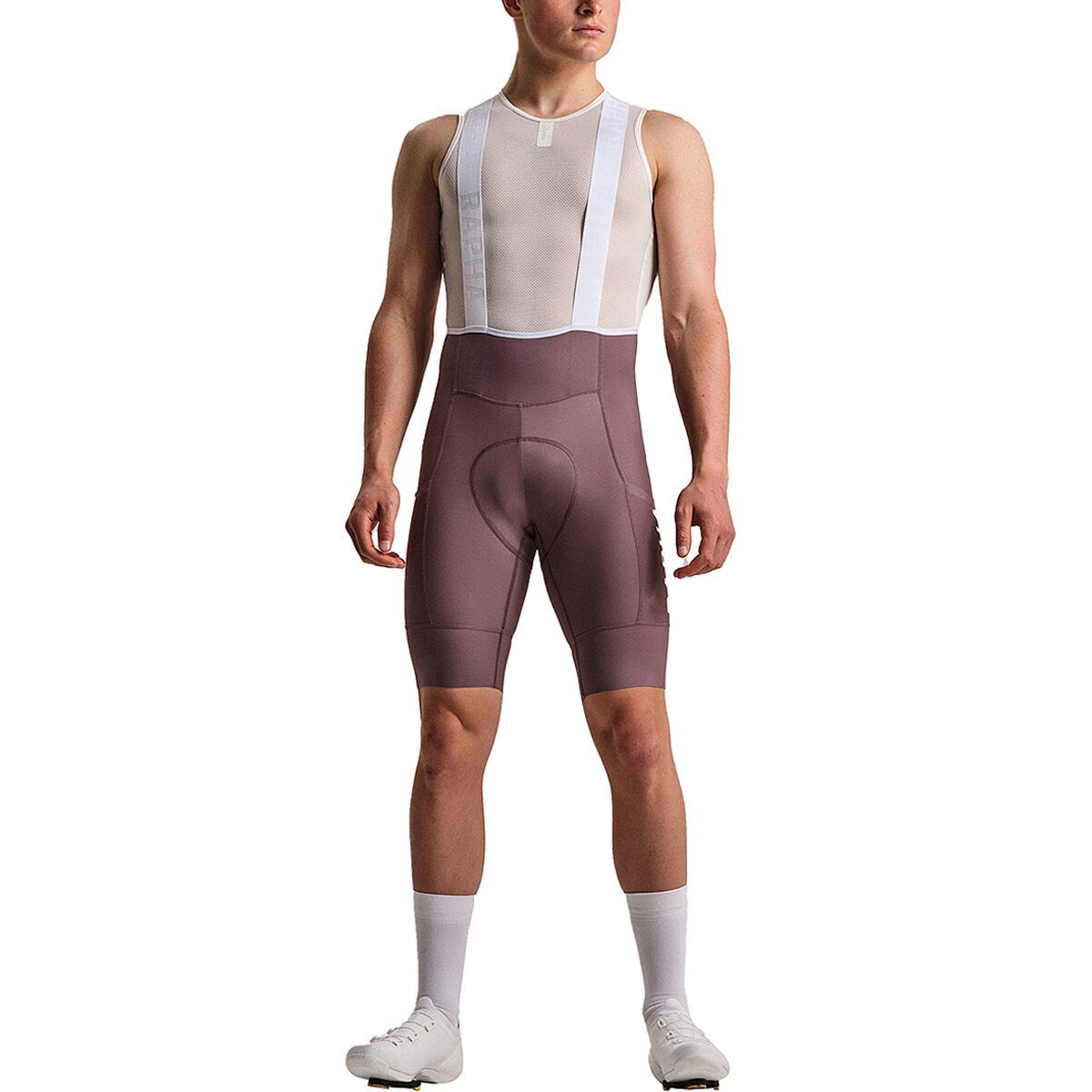 Image of Rapha Pro Team Cargo Regular Bib Shorts - Men's Amethyst/White, L