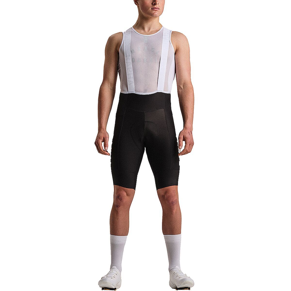 Image of Rapha Pro Team Training Bib Short - Men's Black/White, L
