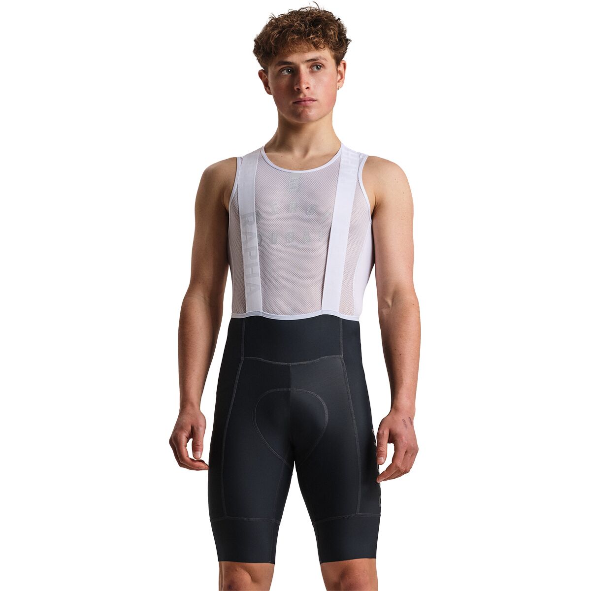 Image of Rapha Pro Team Training Bib Short - Men's Carbon Grey/White, S