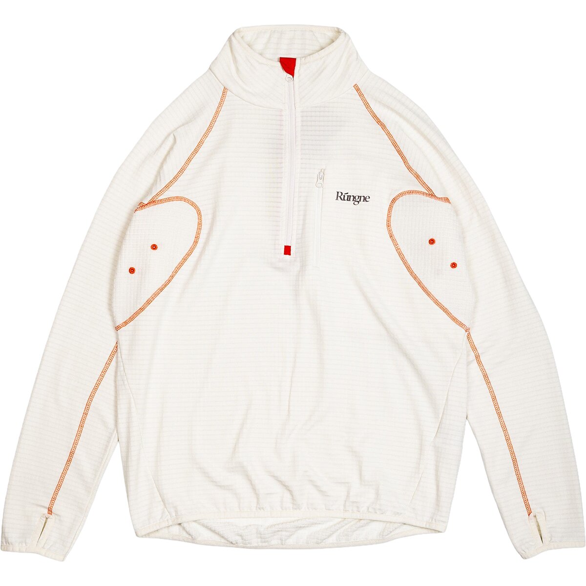 Image of Rungne Approach 1/4-Zip Sweatshirt Offwhite, M