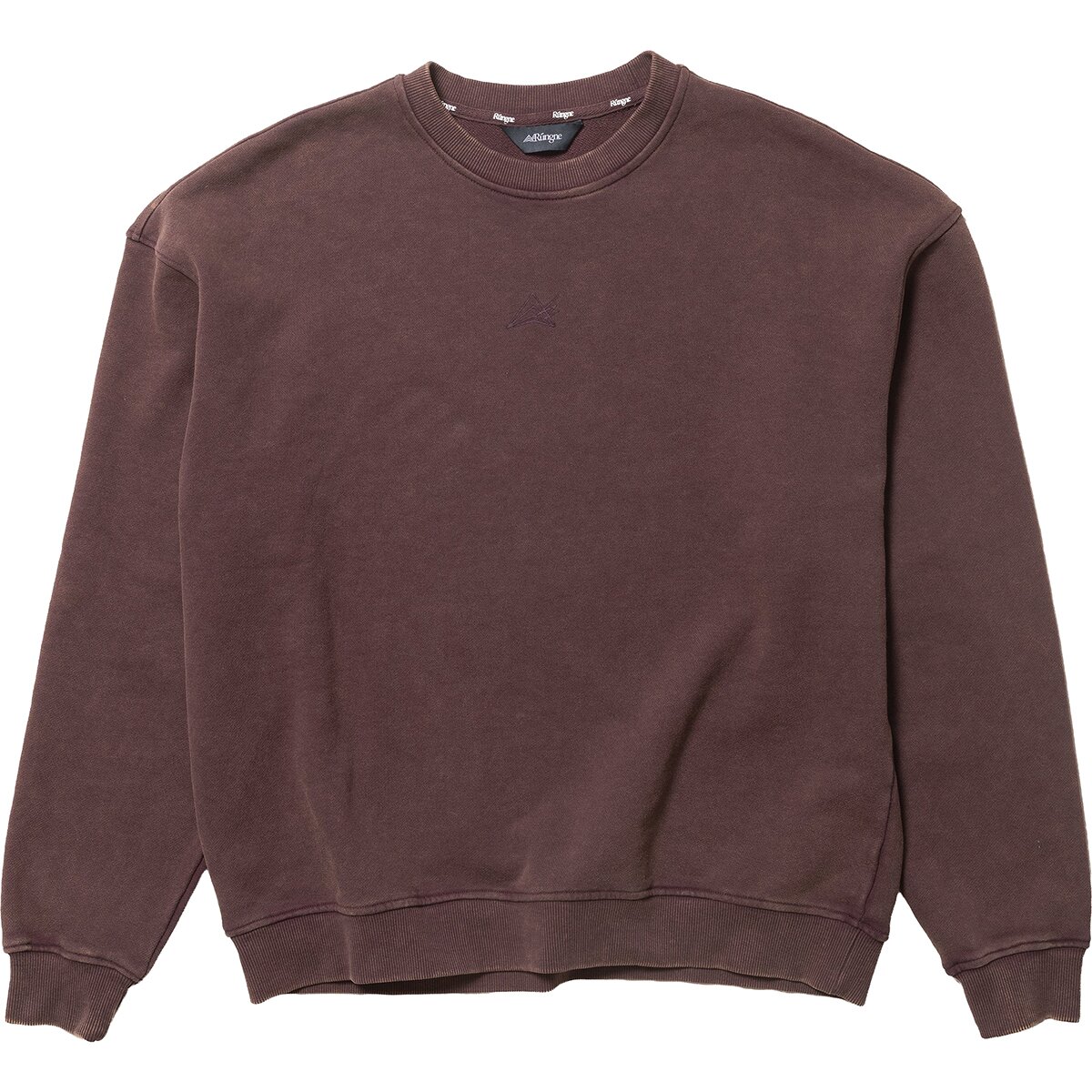 Rungne Rungne Project Crewneck Sweatshirt Aubergine, M