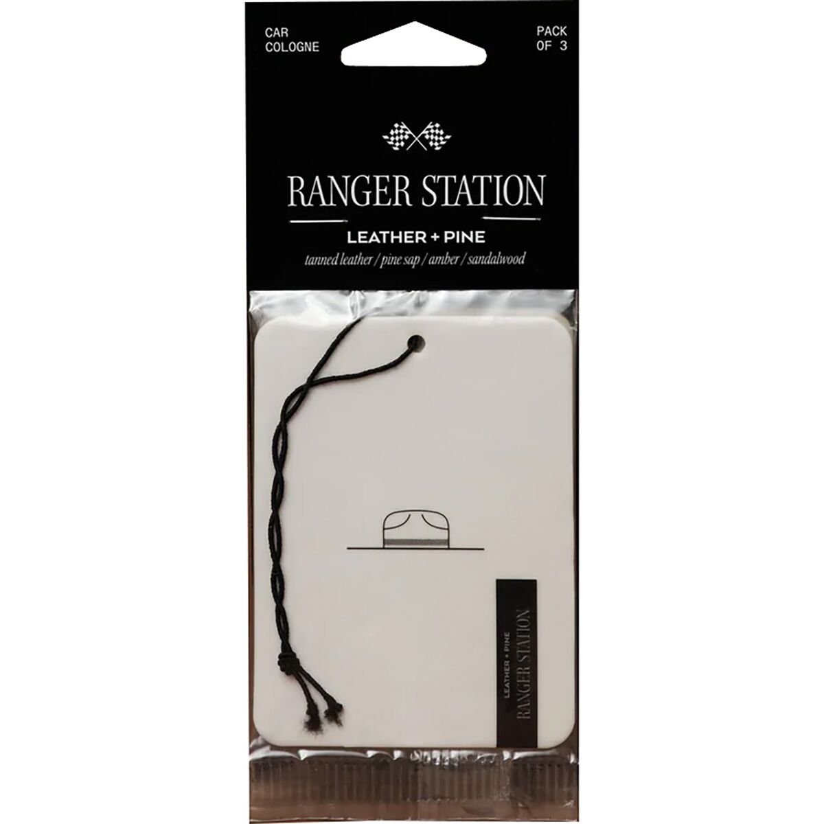 Image of Ranger Station Car Cologne - 3-Pack Leather + Pine, One Size
