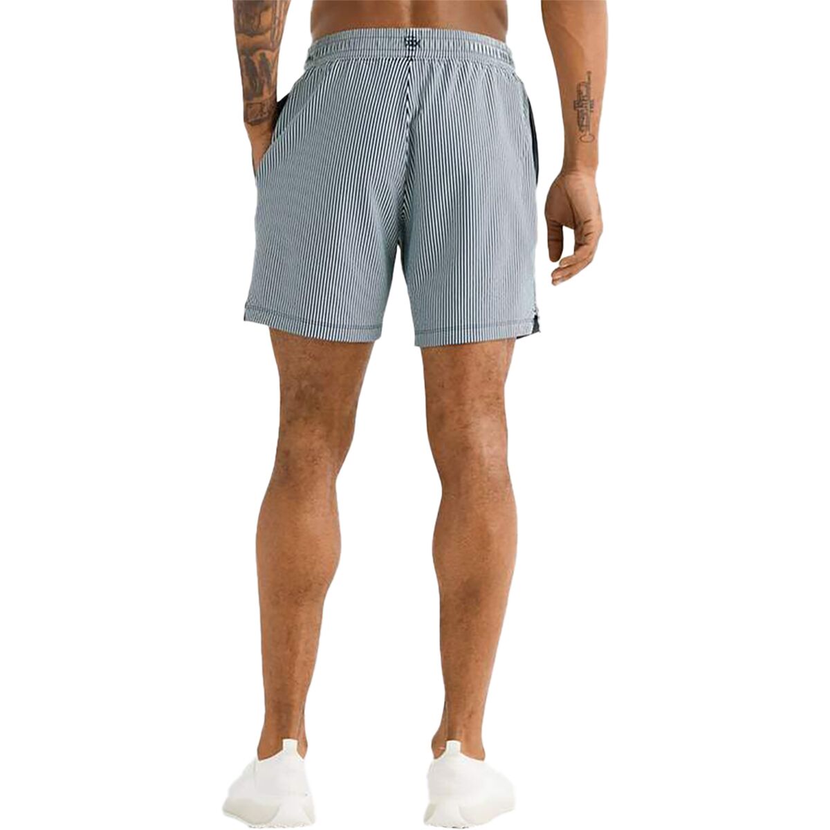 Rhone Seersucker Jersey Mako in Unlined Short - Men's - Clothing
