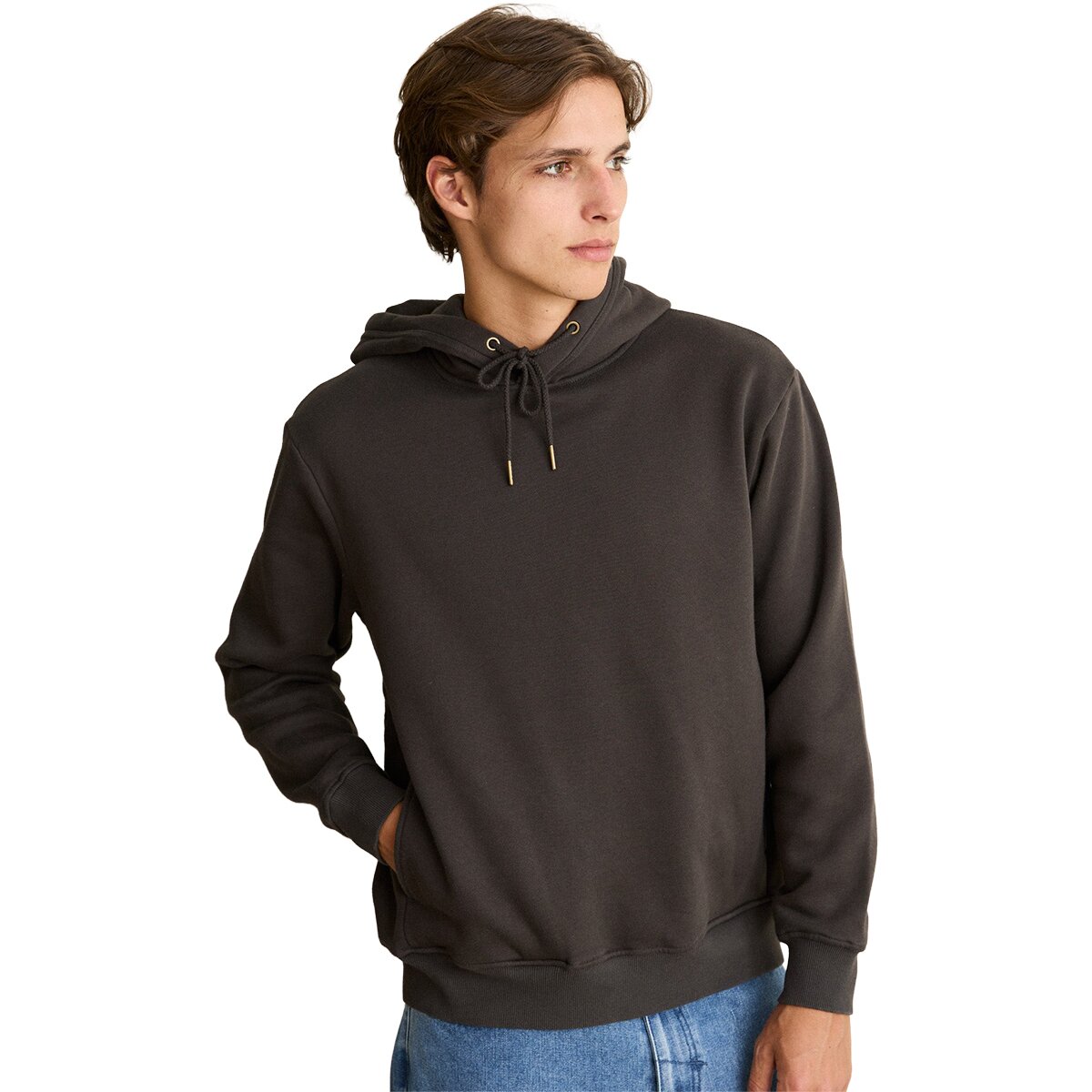 Rhythm Classic Fleece Hoodie - Men's Vintage Black, L