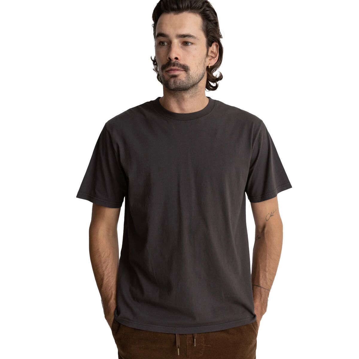 Image of Rhythm Classic Vintage T-Shirt - Men's Vintage Black, XL