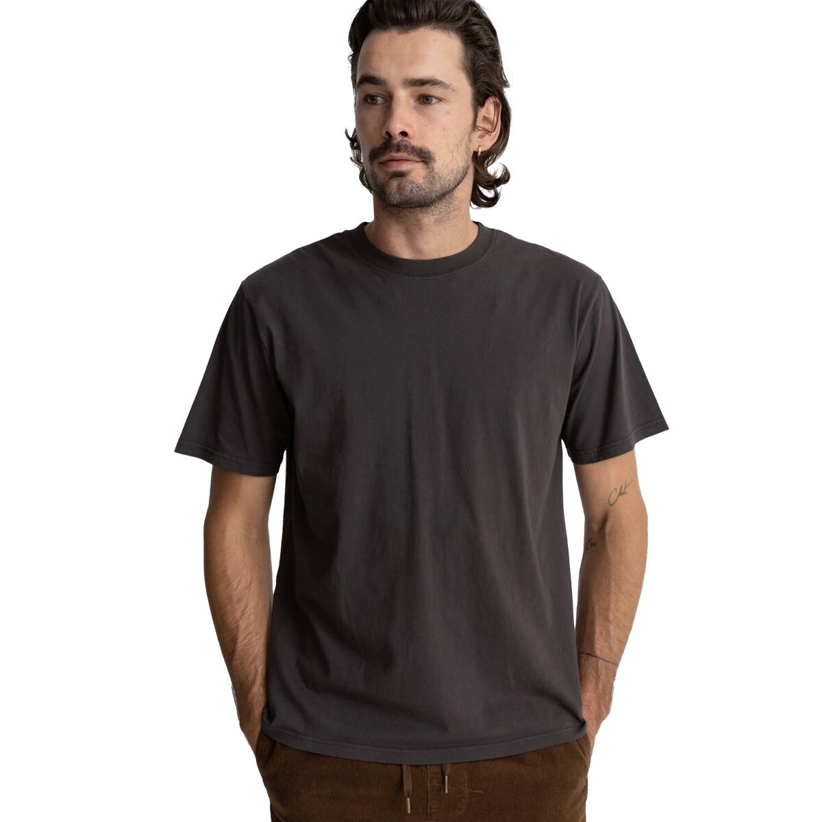 Image of Rhythm Classic Vintage T-Shirt - Men's Vintage Black, L