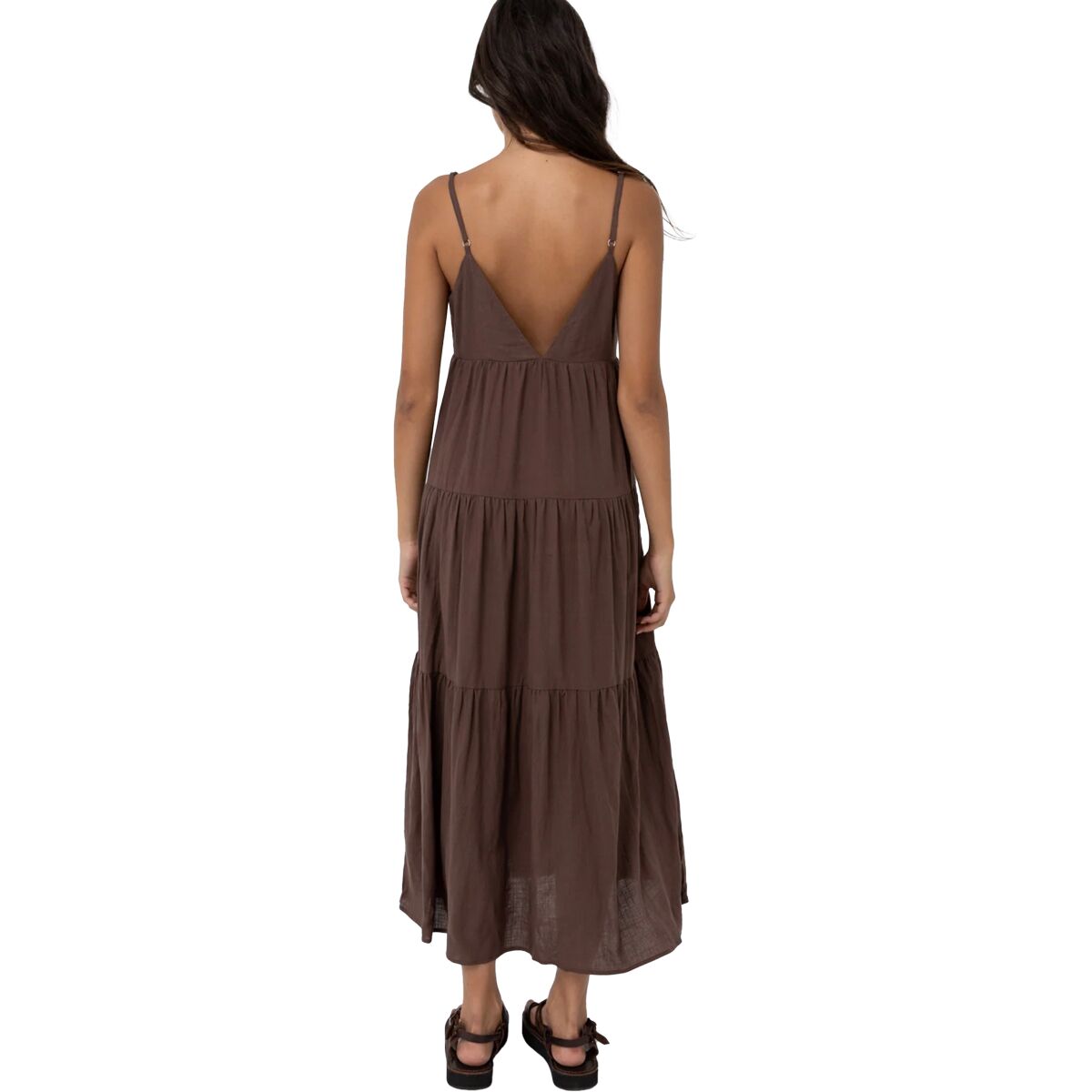 Rhythm Classic Tiered Midi Dress - Women's - Clothing